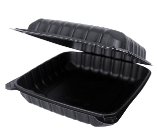 MFPP Black 9in.x9in.x3in. - 1 Compartment (150ct)