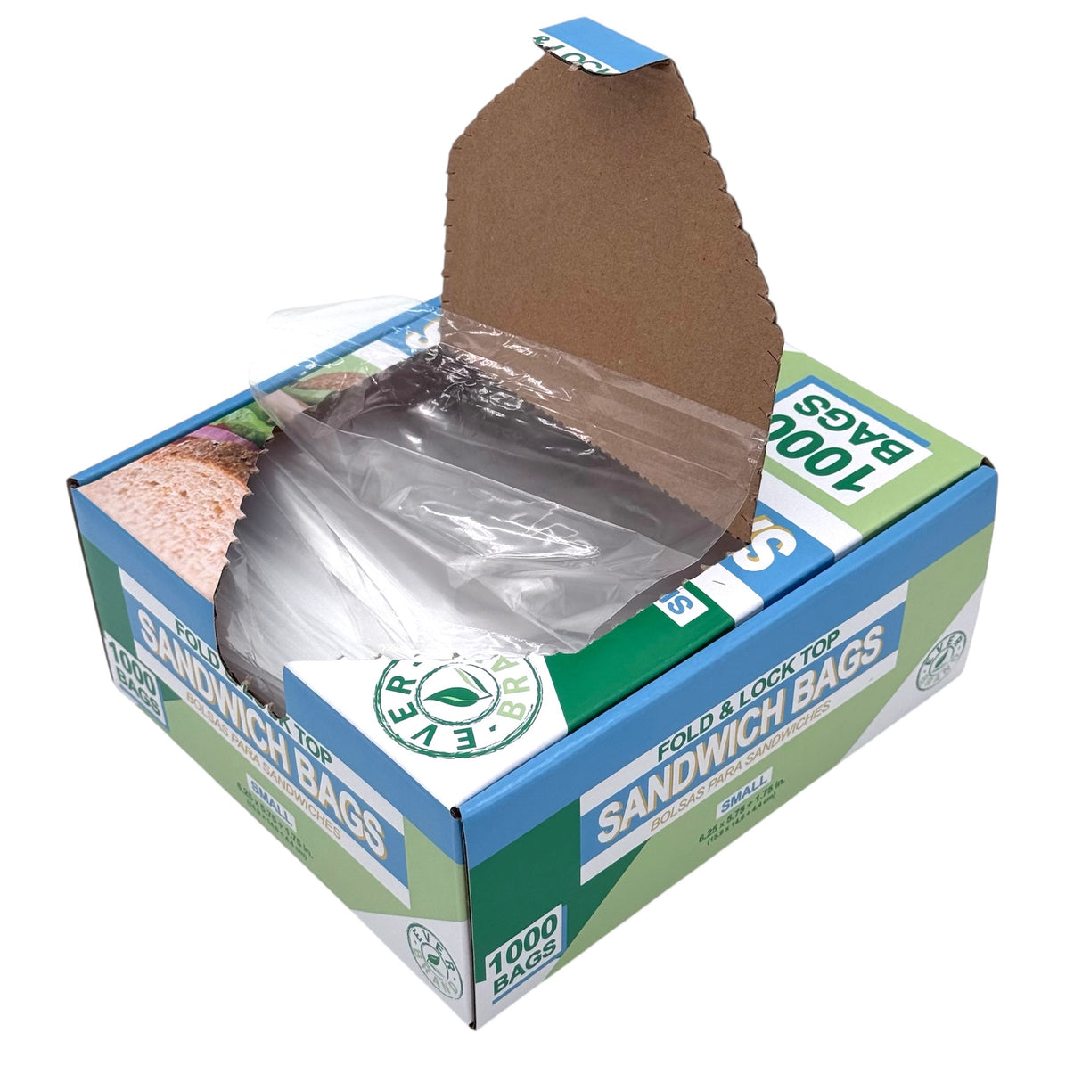 Small Fold-Top Sandwich Bags (4000ct)