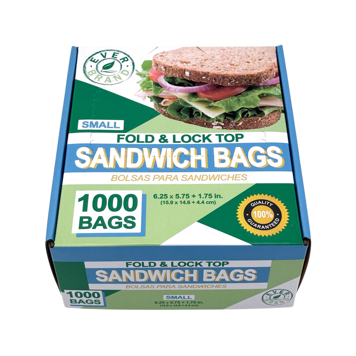 Small Fold-Top Sandwich Bags (4000ct)