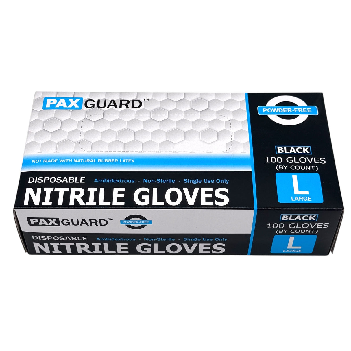 Nitrile Black Foodservice Gloves (1000ct)