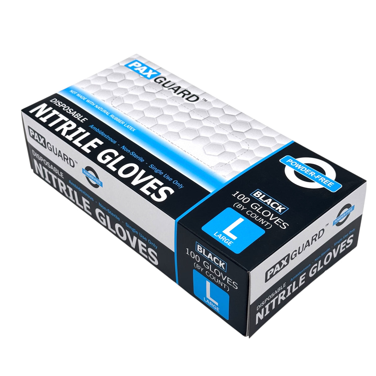 Nitrile Black Foodservice Gloves (1000ct)