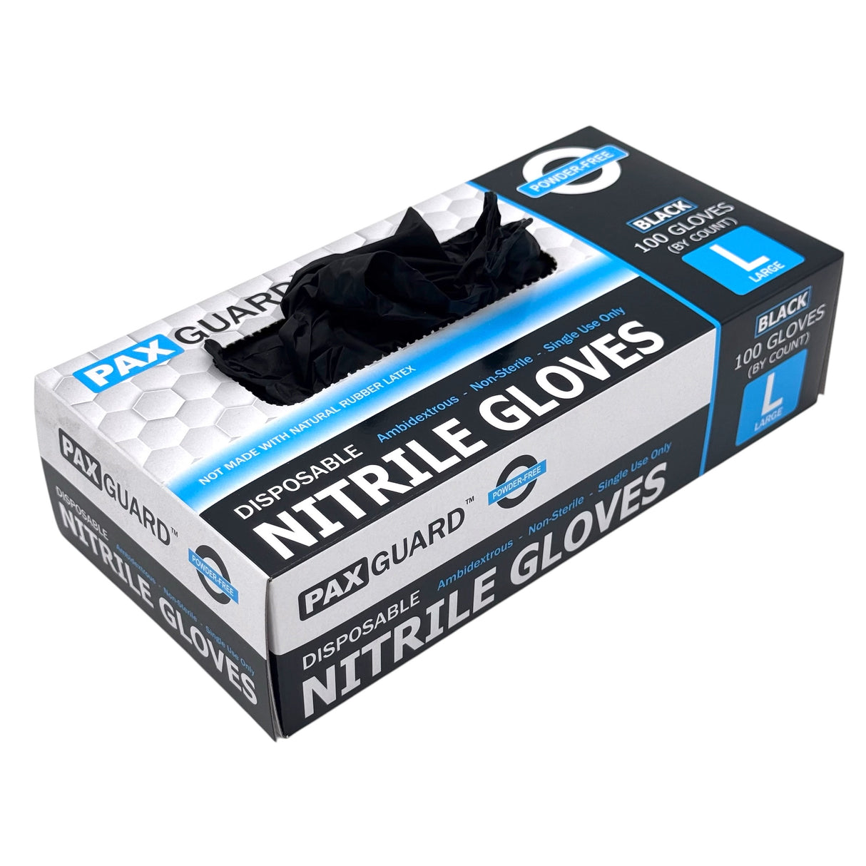 Nitrile Black Foodservice Gloves (1000ct)