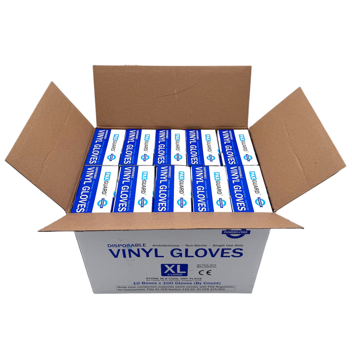 Vinyl Powder-Free Gloves (1000ct)
